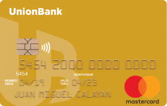 UnionBank Mastercard Rewards